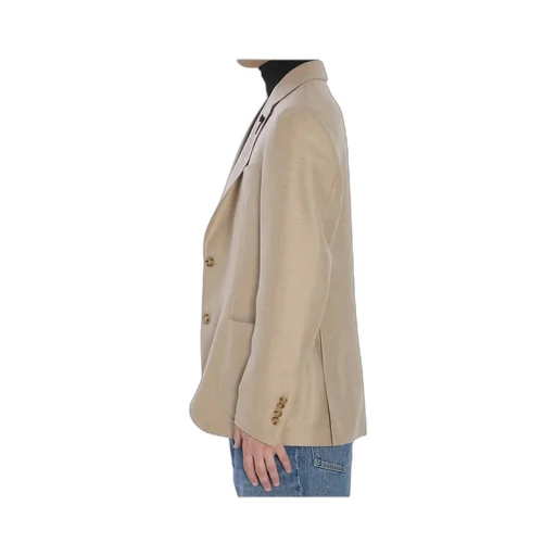 Patch-Pocket Cashmere Blazer