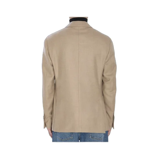 Patch-Pocket Cashmere Blazer