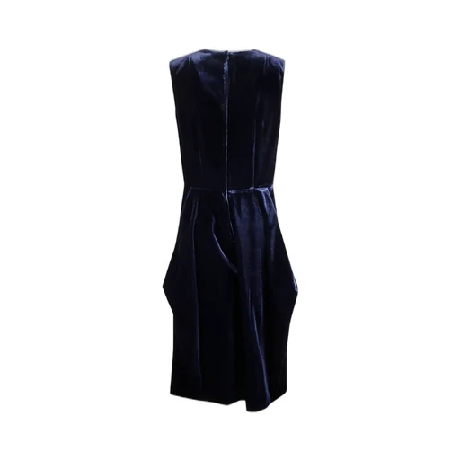 Comme Des GarÇOns Velvet Sleeveless Jumpsuit