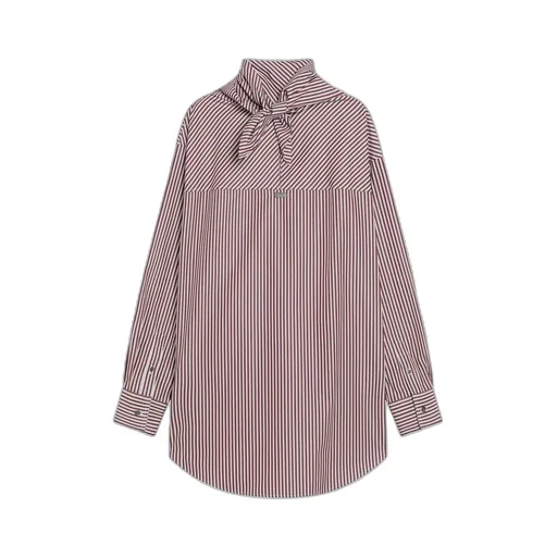 Ami Ami Paris Logo Plaque Bandana Blouse
