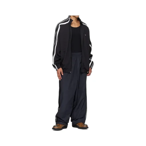 Mesh-Panel Trousers