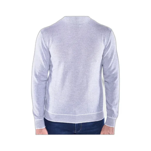 Eleventy Embroidered Turtleneck Knitted Sweater