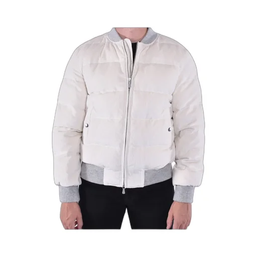 Eleventy Velluto Bomber Jacket