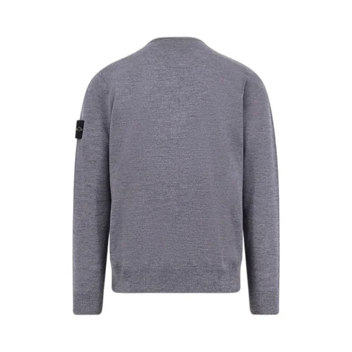 Stone Island Logo Patch Crewneck Jumper