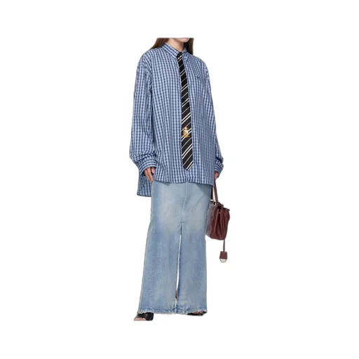 Checked Cotton Shirt