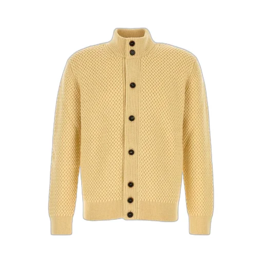 Zegna High Neck Cardigan