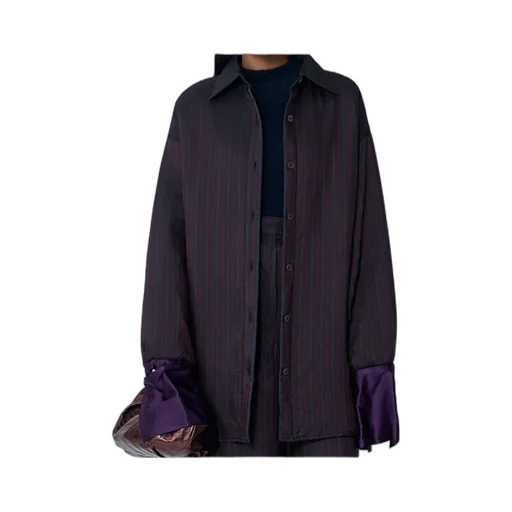 Dries Van Noten Buttoned Striped Shirt