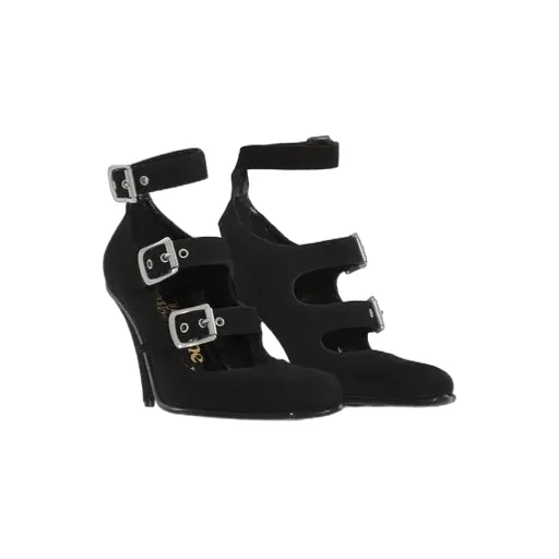 Vivienne Westwood Trible Buckle Heeled Pumps