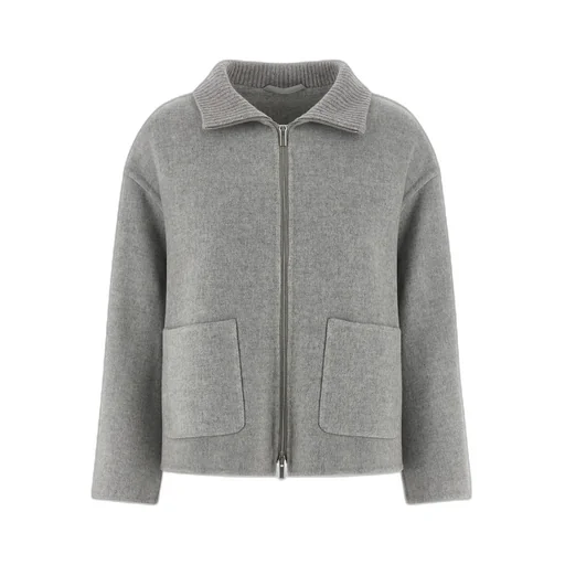 Peserico Zip-Up Knitted Jacket