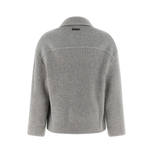 Peserico Zip-Up Knitted Jacket