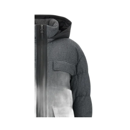 Brunello Cucinelli Long Quilted Jacket