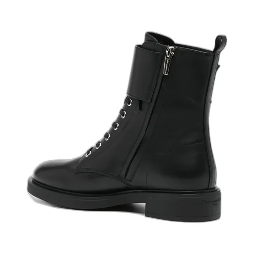 Ripley Buckle Leather Abkle Boots