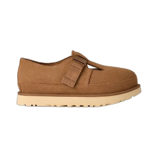 Goldenstar Mary Jane Strap Detail Loafers