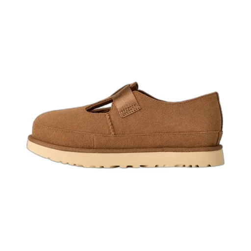 Goldenstar Mary Jane Strap Detail Loafers