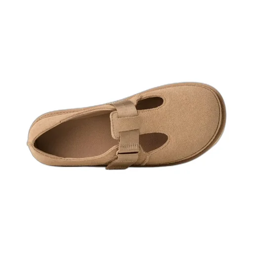 Goldenstar Mary Jane Strap Detail Loafers