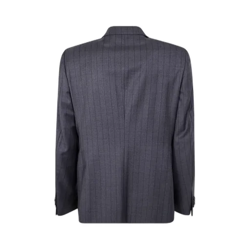 Zegna Single Breasted Striped Suit Set