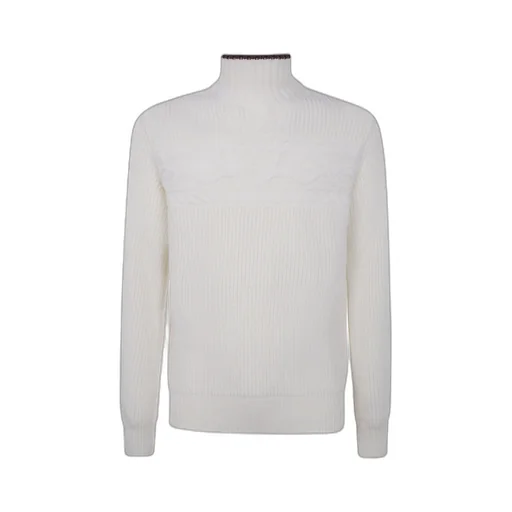 Zegna High Neck Knitted Jumper
