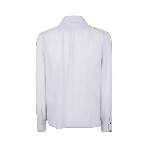 Elisabetta Franchi Chain Necklace Detailed Blouse