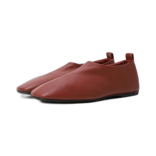 Square-Toe Flats