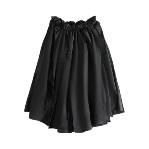 Ruffled Half-Length Skirt