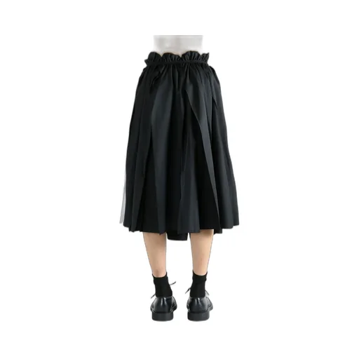 Ruffled Half-Length Skirt