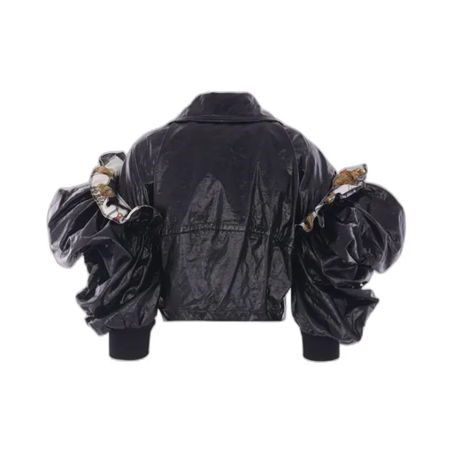 Single-Button Short-Sleeved Casual Jacket