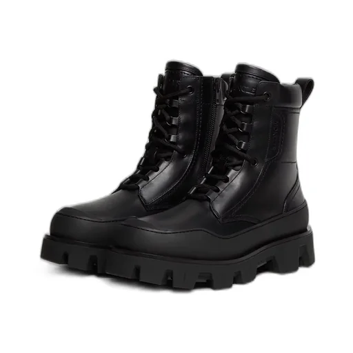 Peak Path Leather Lace-Up Boots