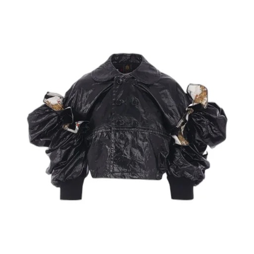 Single-Button Short-Sleeved Casual Jacket