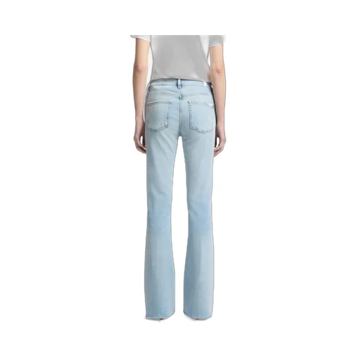 Waistband Jeans With Belt Loops