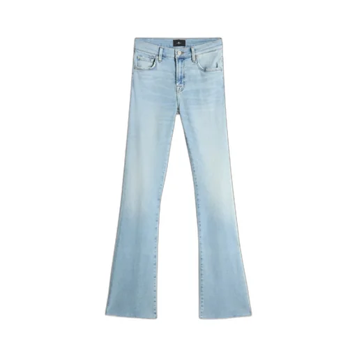 Waistband Jeans With Belt Loops