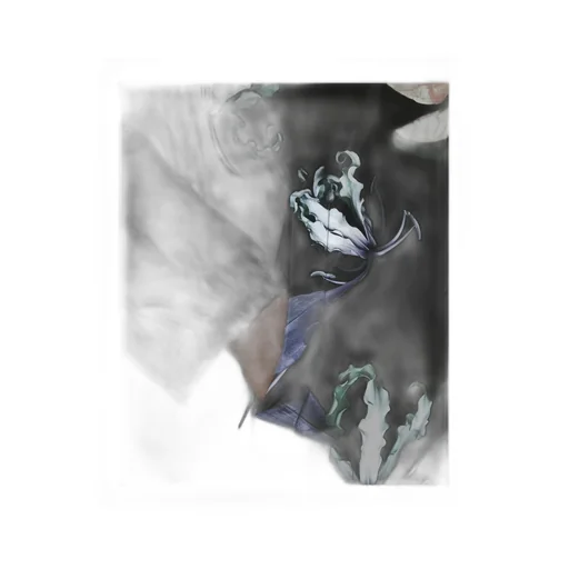 Dries Van Noten Drawstring Floral Printed Jacket
