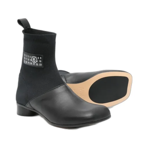 Back Pull Ankle Boots