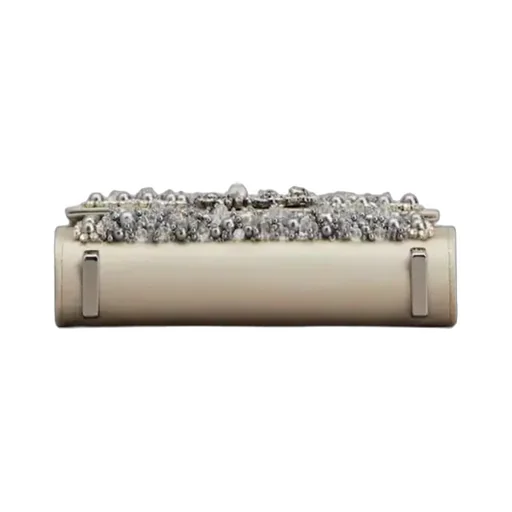 Jewel Efflorescence Mini Bag In Satin