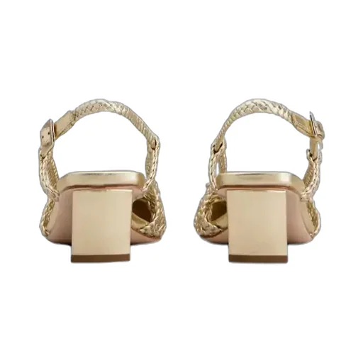 Belle Vivier Slingback Pumps In Leather