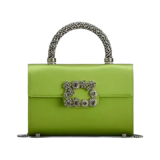 Jewel Efflorescence Mini Bag In Satin