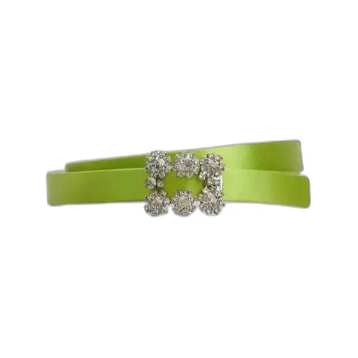 Efflorescence Belt In Satin