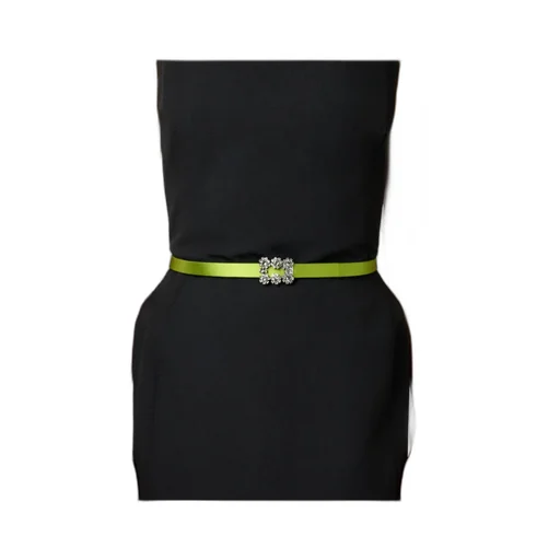 Efflorescence Belt In Satin
