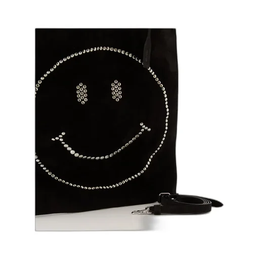 Smiley-Motif Tote Bag