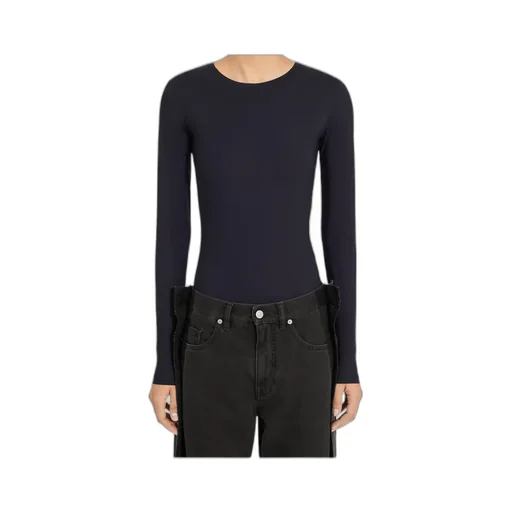 Long-Sleeve Jeans Bodysuit