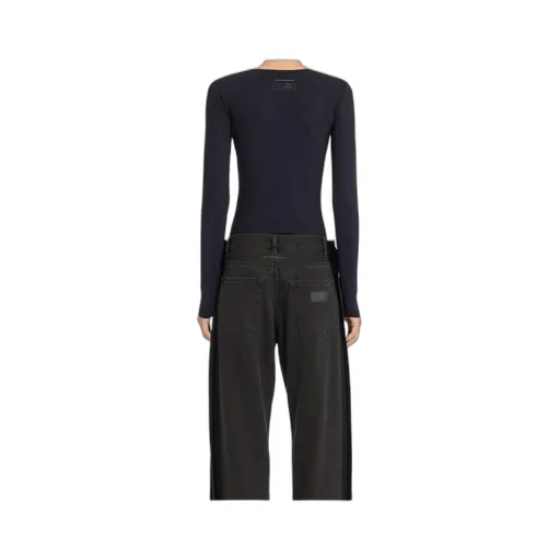 Long-Sleeve Jeans Bodysuit