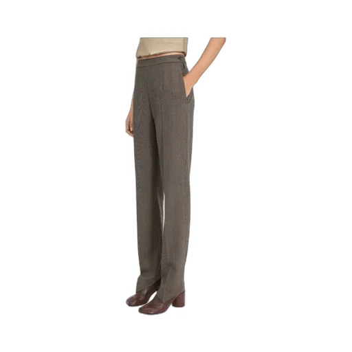 Mm6 Maison Margiela Light Tweed Tailored Trousers