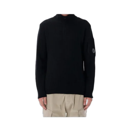 C.P. Company Lens Detail Zip Knitwear
