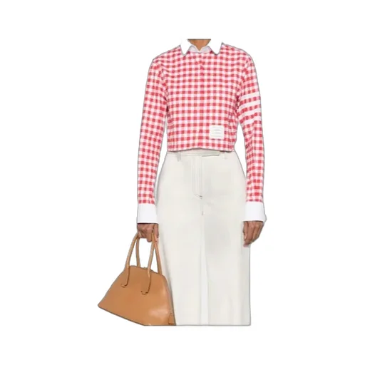 4 Bar Stripes Gingham Check Shirt