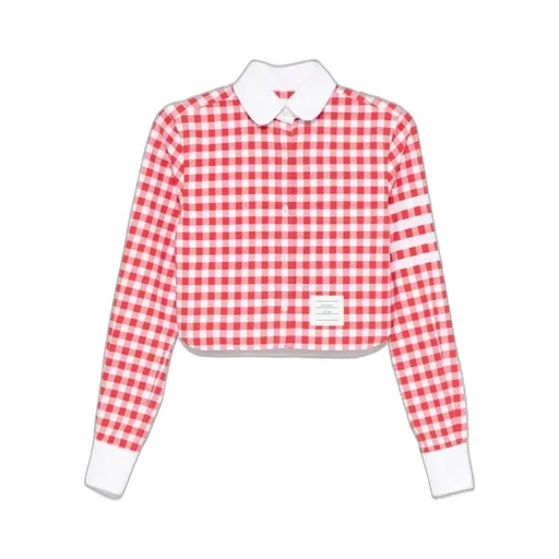 4 Bar Stripes Gingham Check Shirt