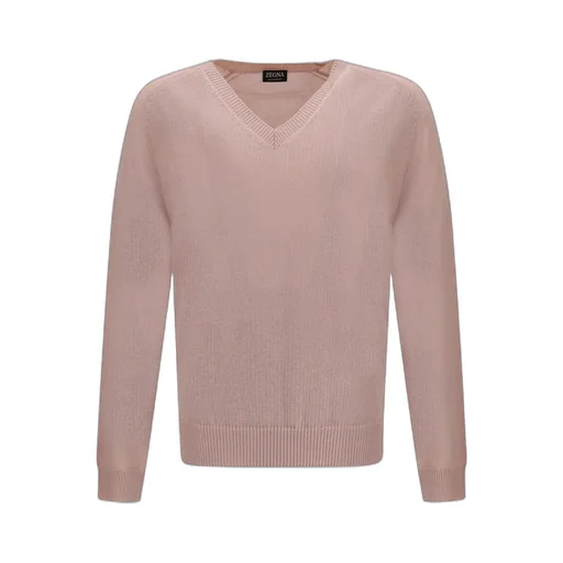 Zegna Oasi Long-Sleeved V-Neck Jumper