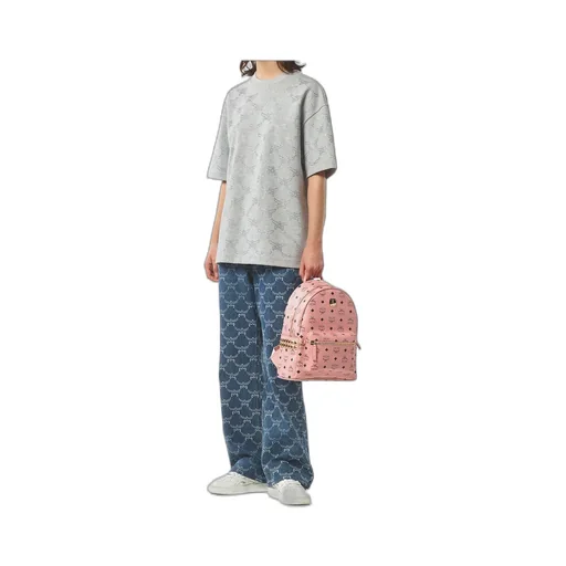 Stark Side Studs Backpack In Visetos