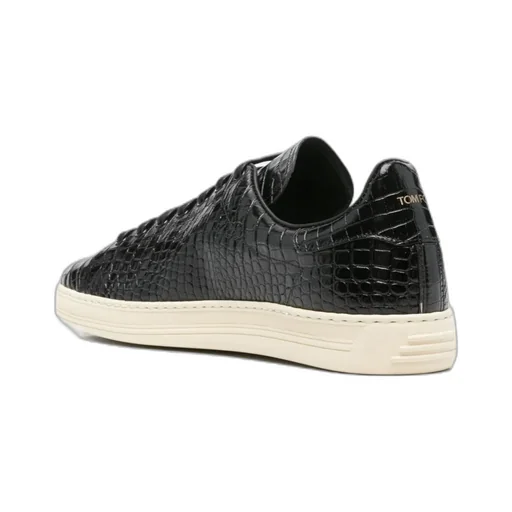 Tom Ford Embossed Low-Top Sneakers