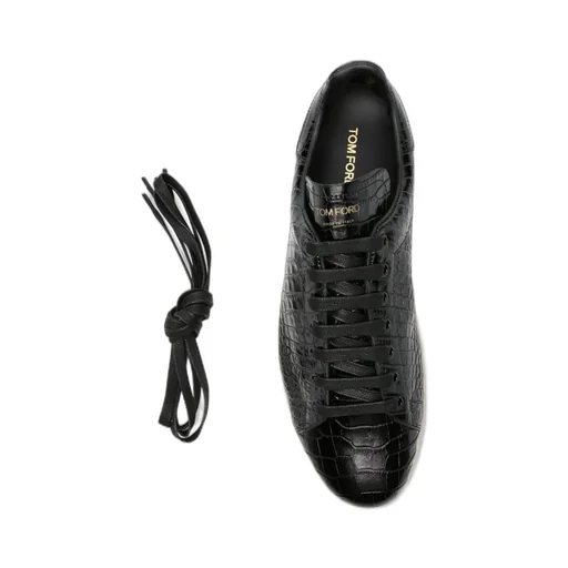 Tom Ford Embossed Low-Top Sneakers