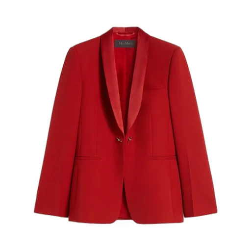 Gabardine Wool Blazer