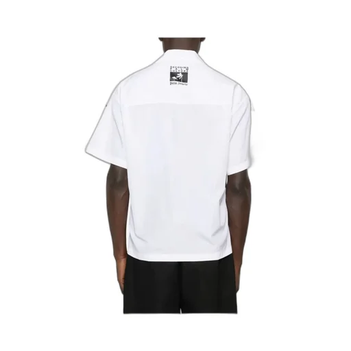 Palm Angels Dec Palm Culture Short-Sleeved Bowling Shirt